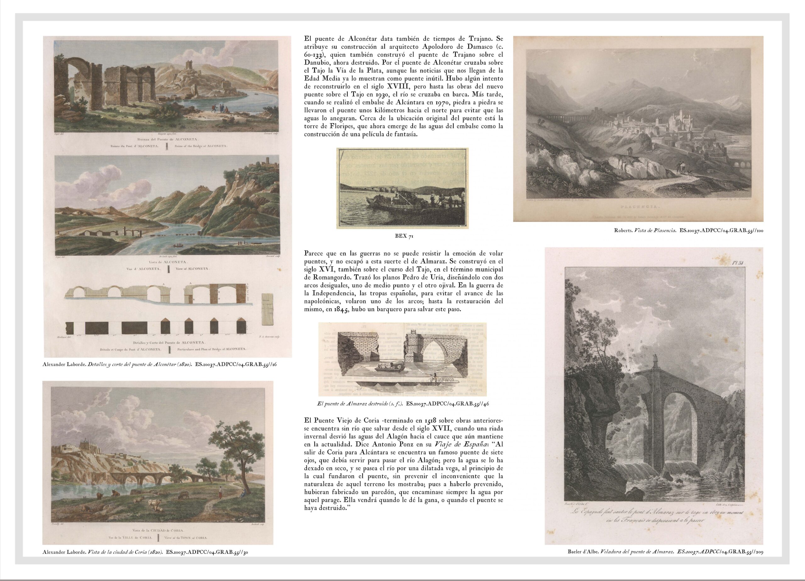 Los puentes de la provincia protagonizan la exposición “Hablan nuestros documentos”