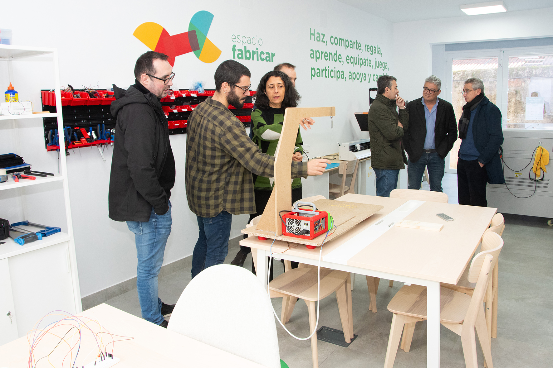 Logrosán estrena su Centro CircularFab y se integra en la Red de Centros para la Innovación impulsada por la Diputación de Cáceres - Diputación de Cáceres