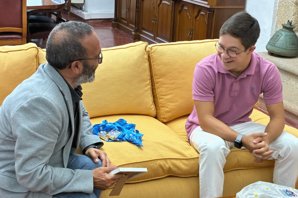 El nadador en competición adaptada