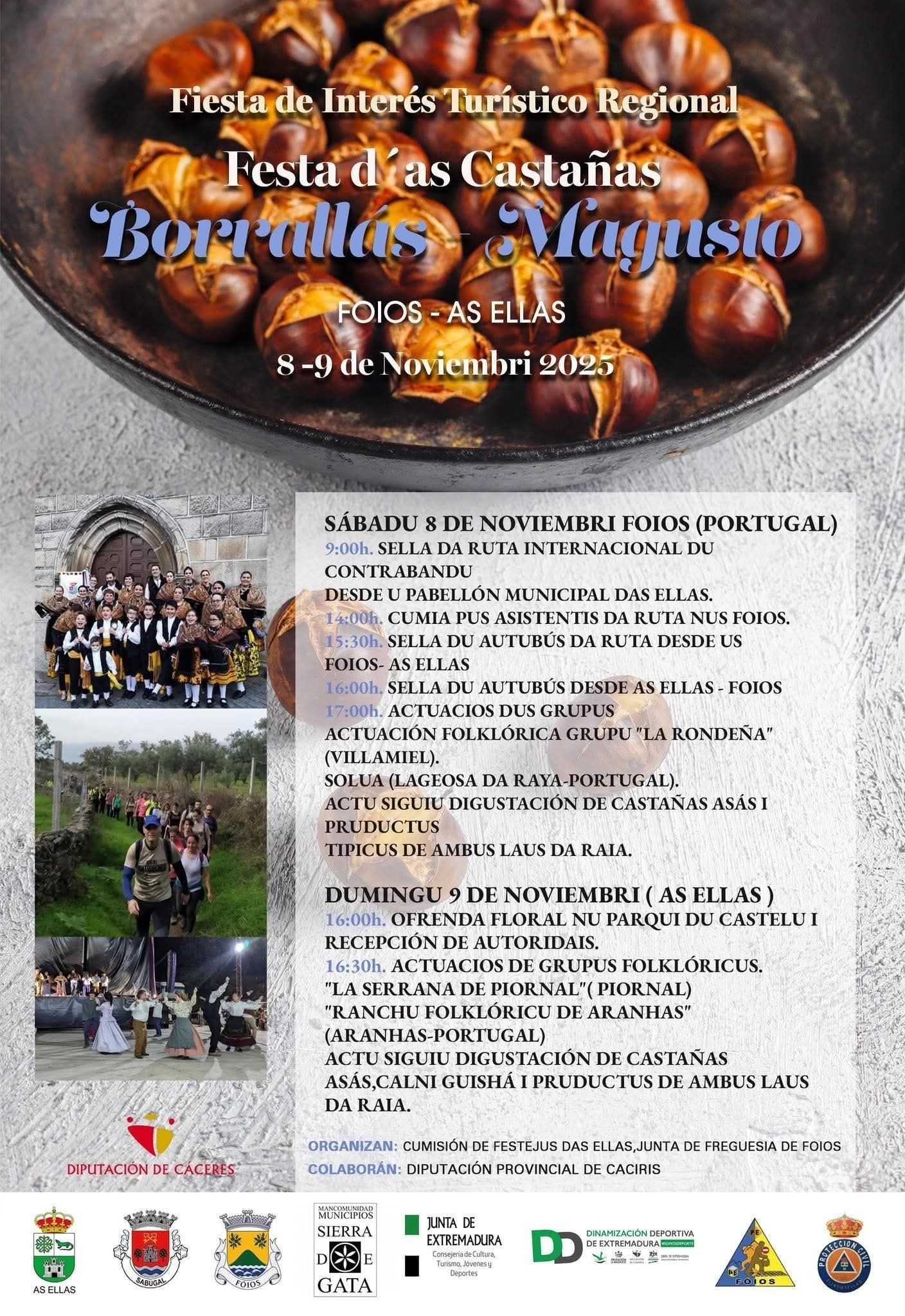 Cartel con programa