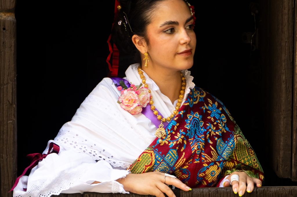 Imagen de danzante del baile de las Italianas