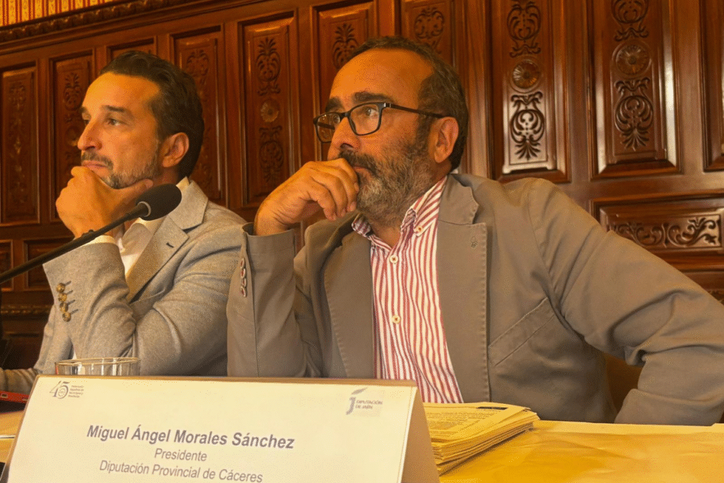 El presidente de la Diputación