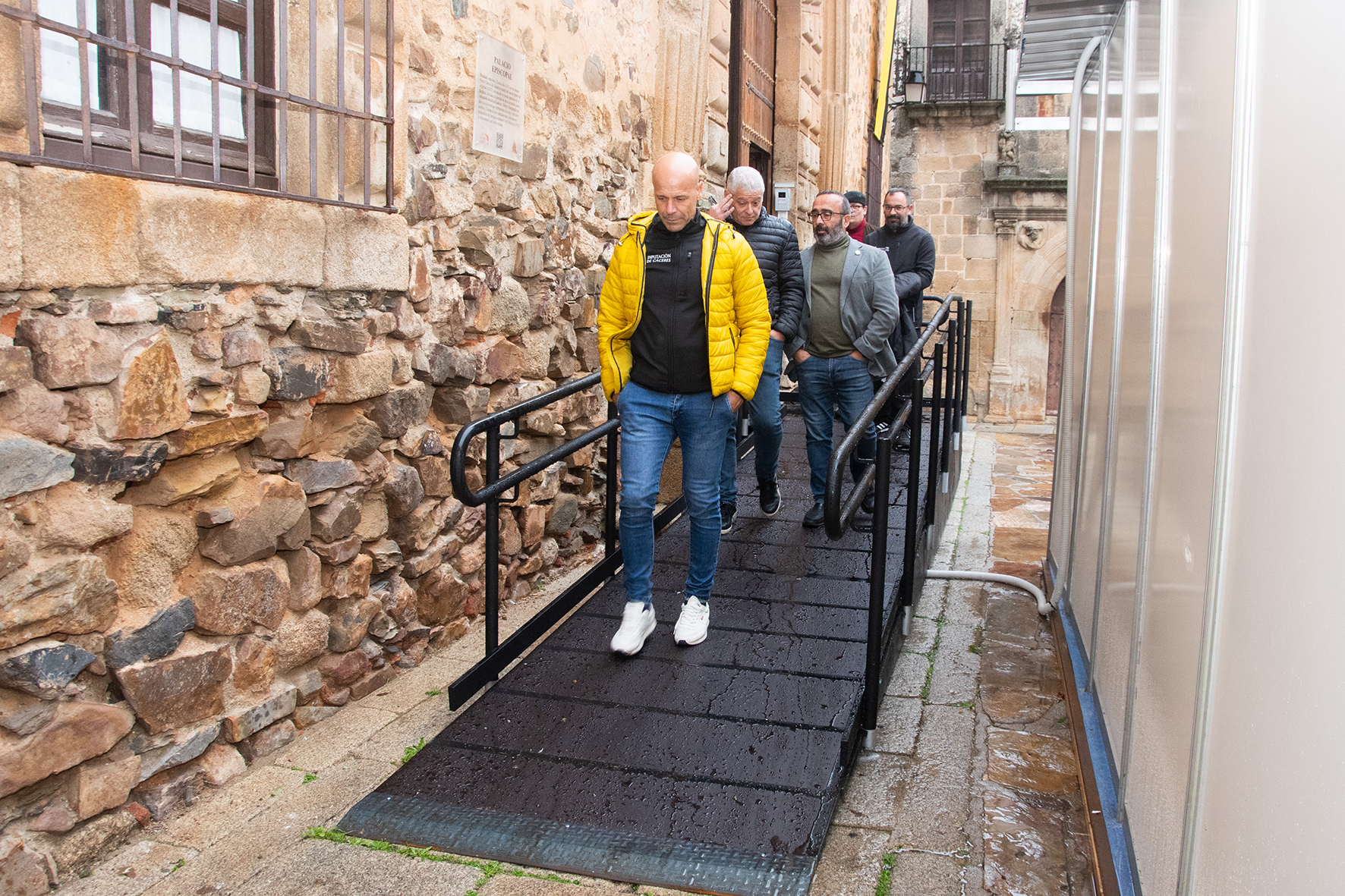 04-12-2015, Cáceres.- El presidente de