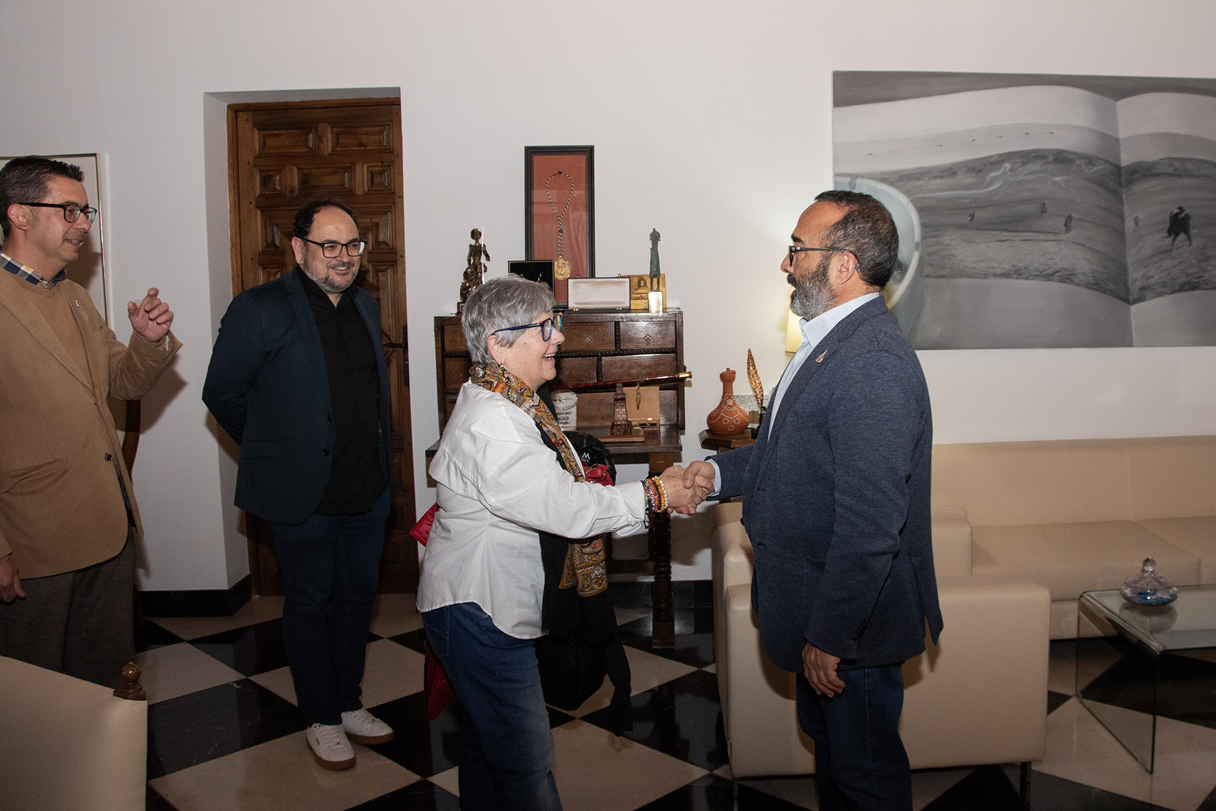 El presidente de la Diputación