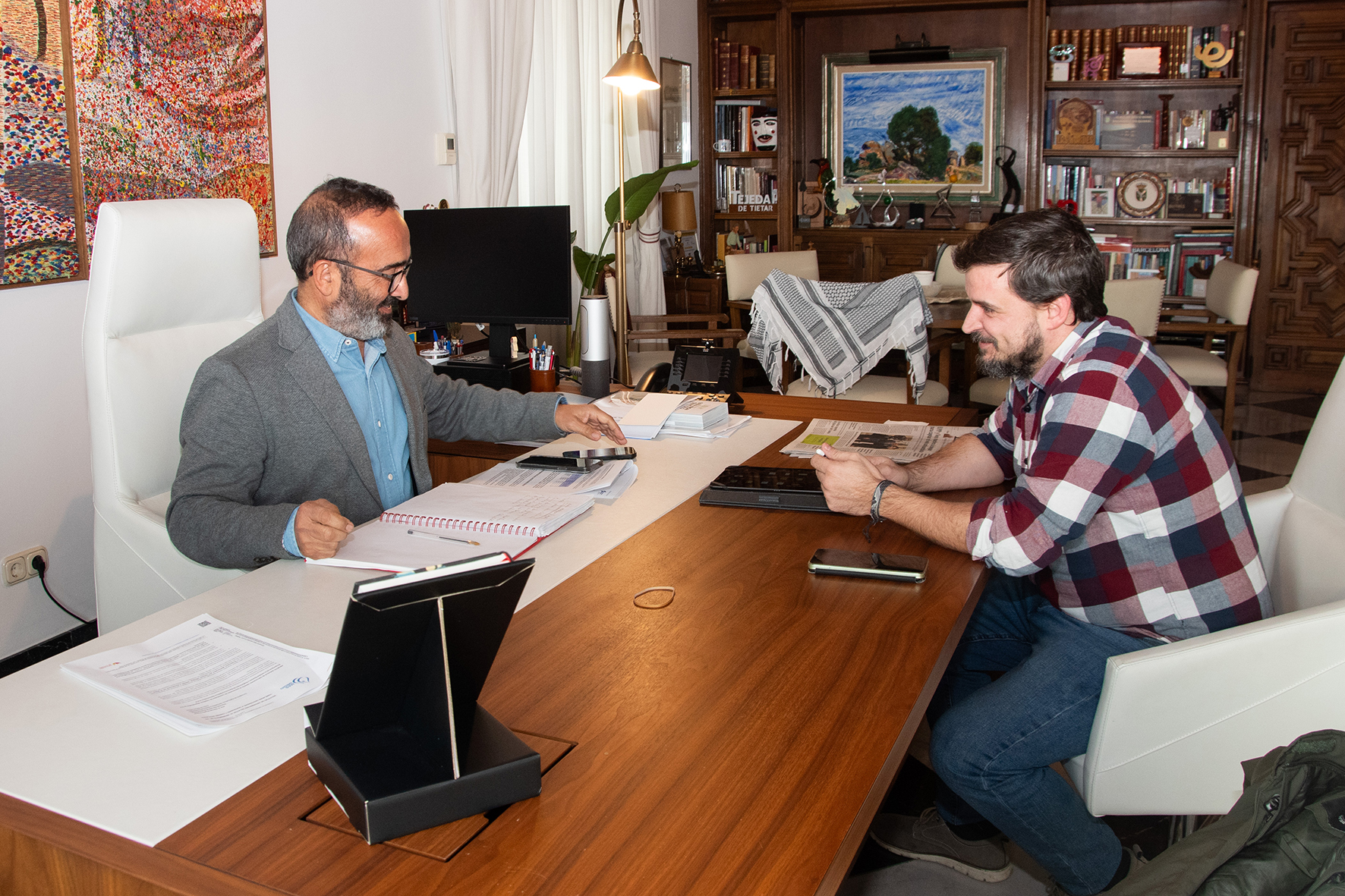 Además, el presidente provincial, tras