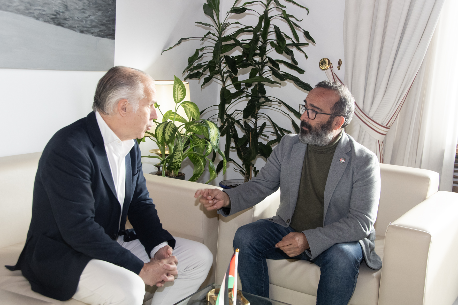 El presidente de la Diputación,