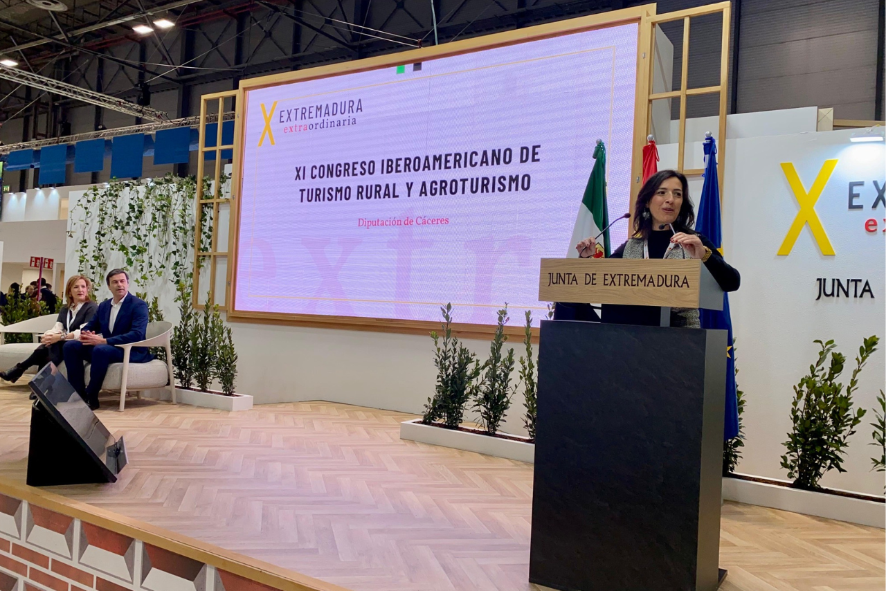 La vicepresidenta de la Diputación