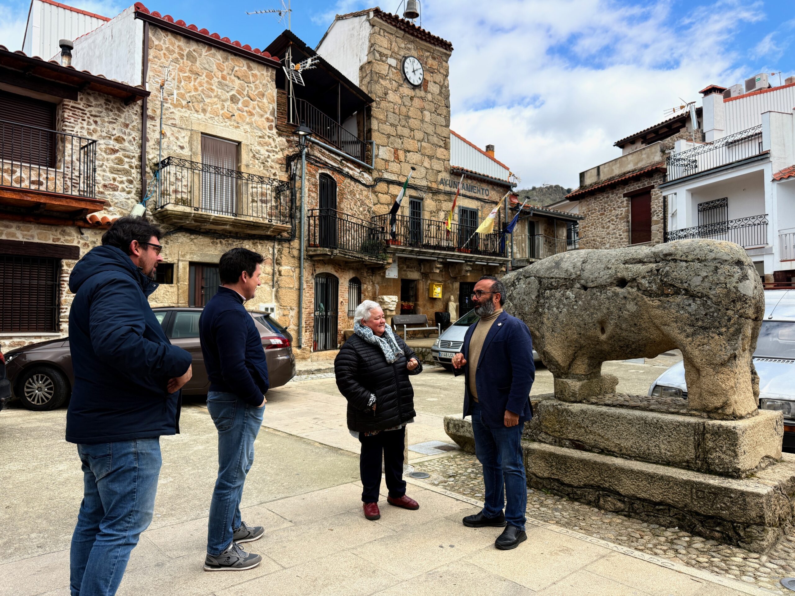 El presidente Miguel Ángel Morales