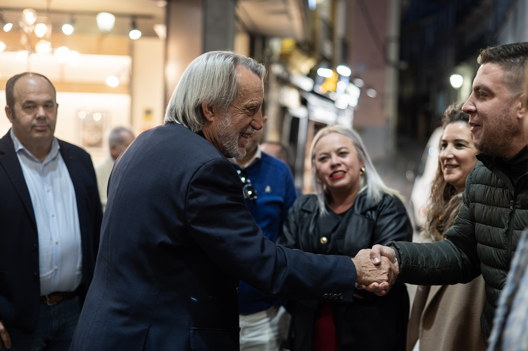 La proyección tuvo lugar en