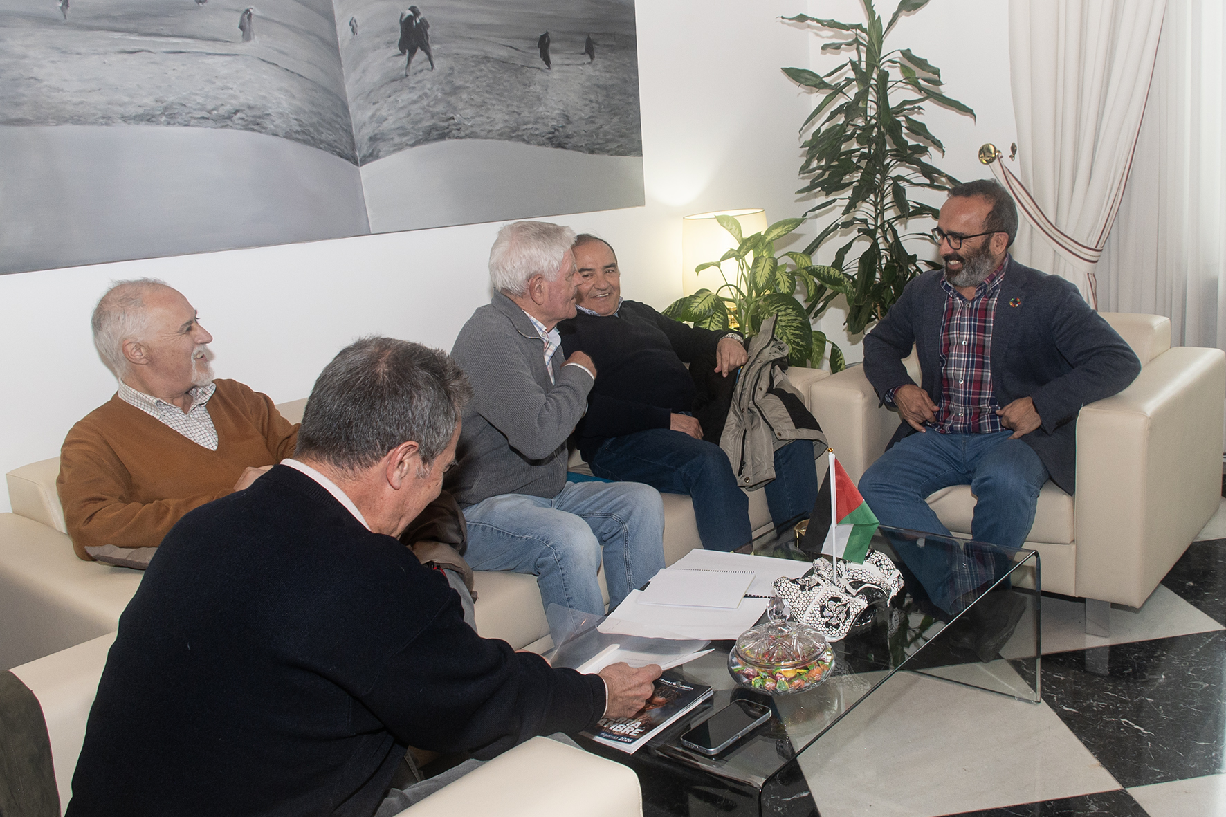 El presidente de la Diputación