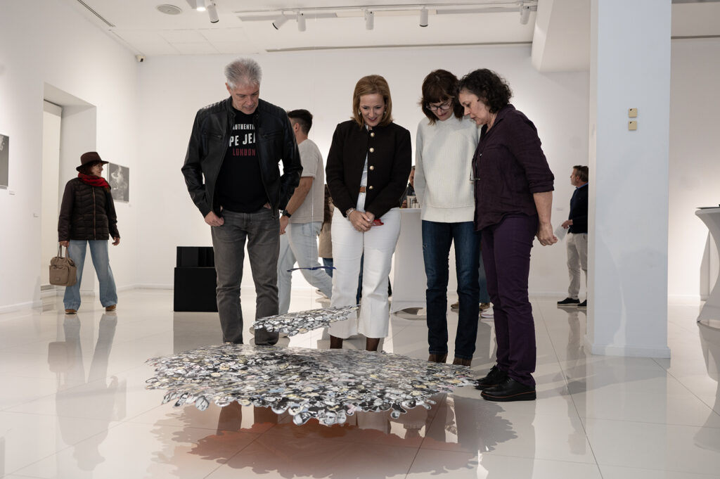 La diputada, técnica de cultura y artista