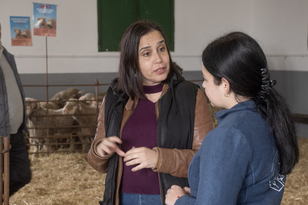 La diputada de Agricultura y Ganadería en el Cuartillo