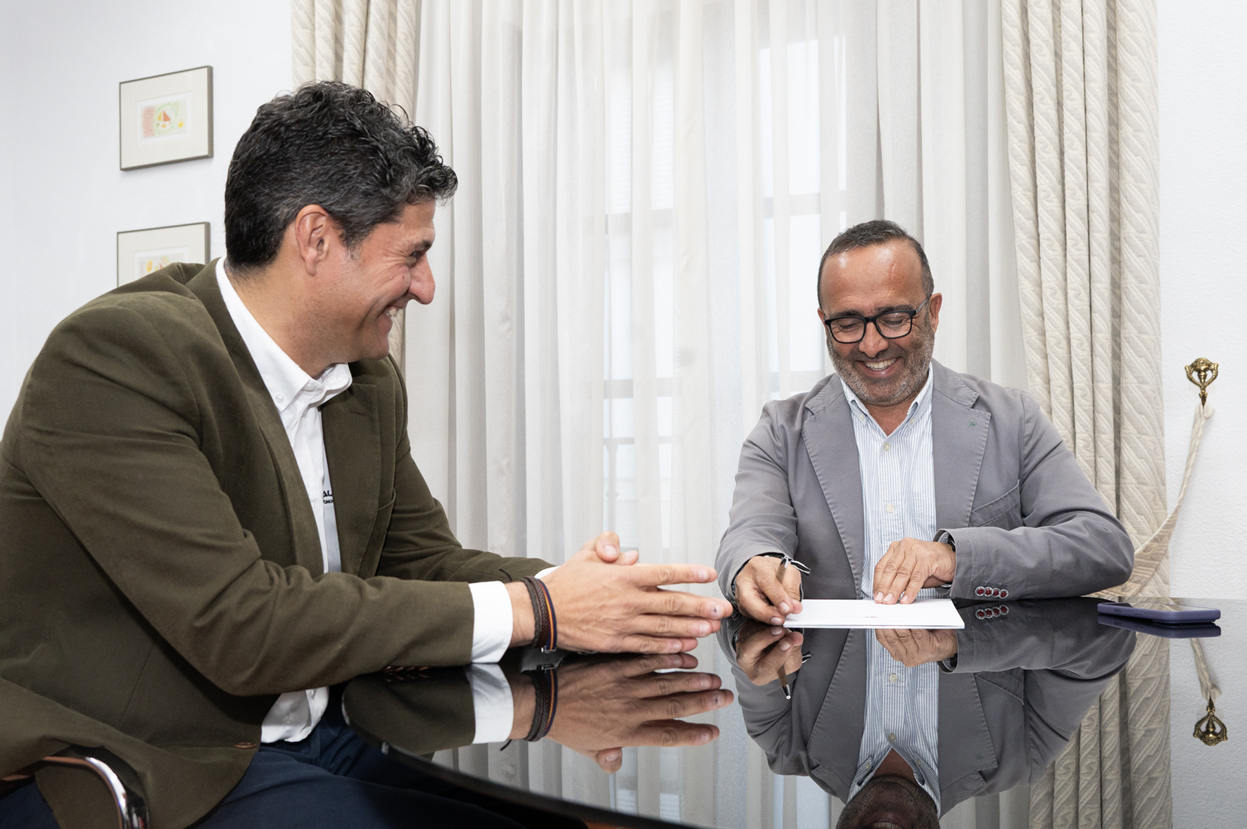 El presidente de la Diputación