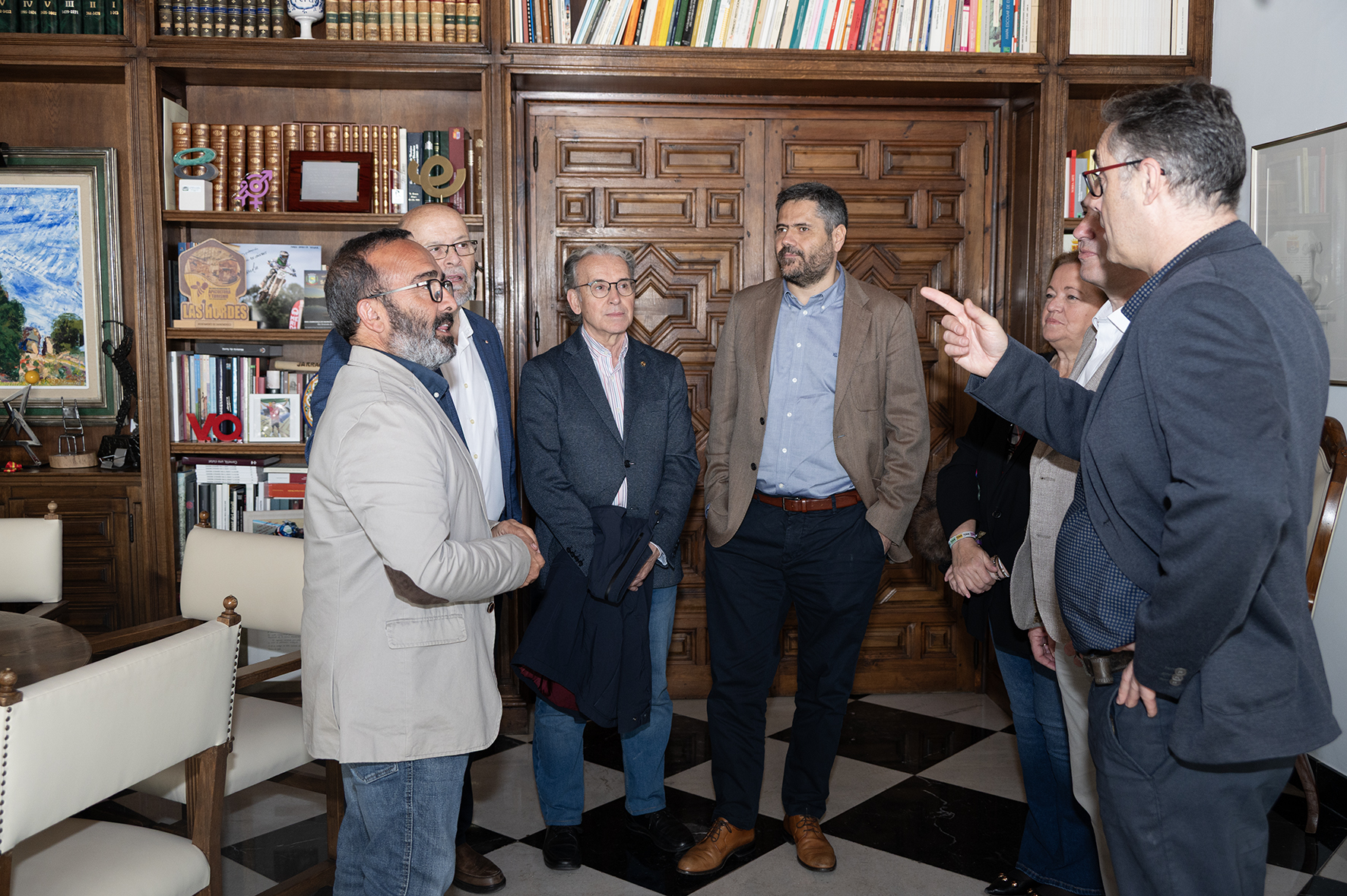 01/04/2026, Cáceres.- El presidente de