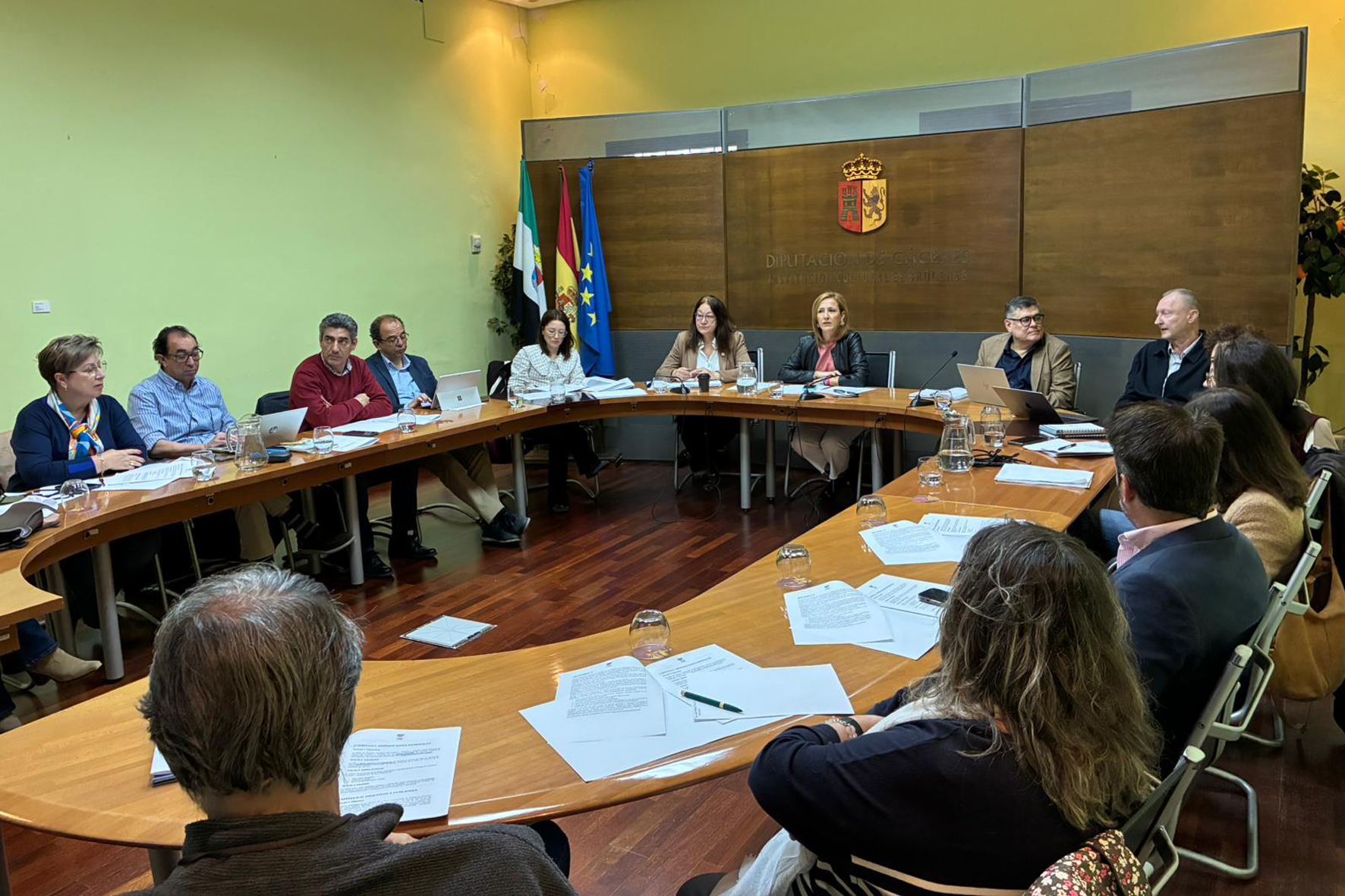 La Diputación de Cáceres, a