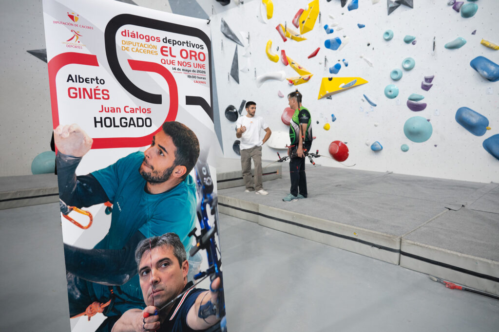 Juan Carlos y Alberto en el rocódromo