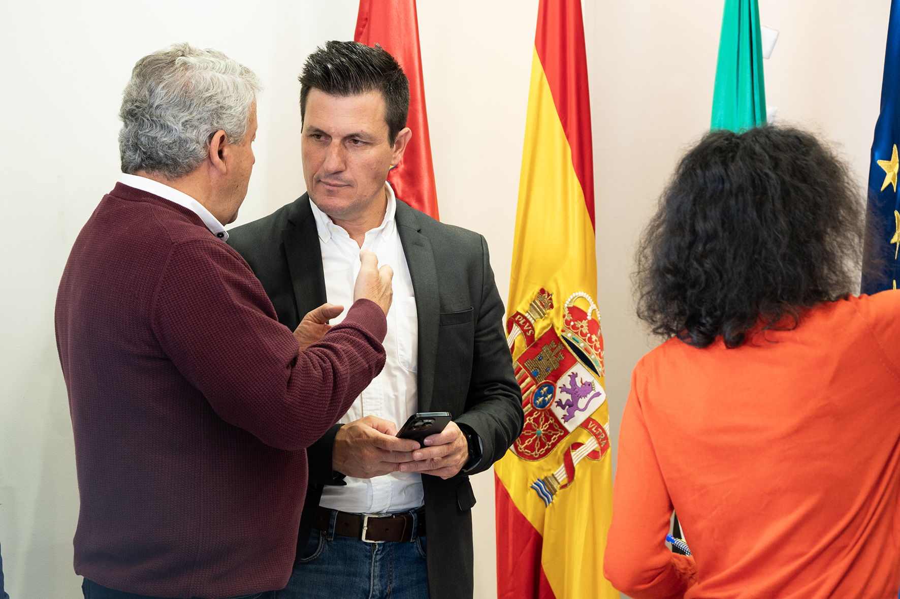 El vicepresidente de la Diputación