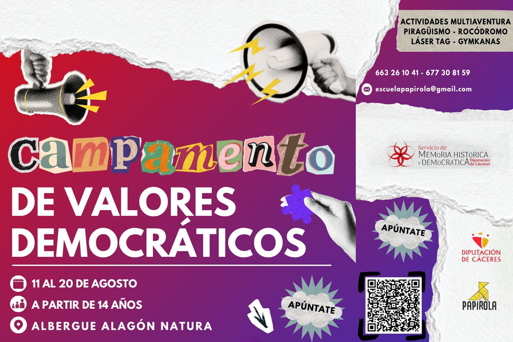 El “Campamento de Valores Democráticos”